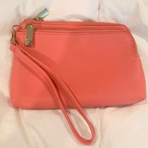 Wristlet Bag Coral